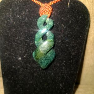 Mexican infinity Jade necklace